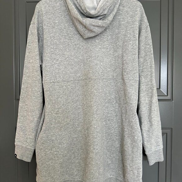 Hoodie Dress | Nike | Small | Gray - Picture 2 of 3